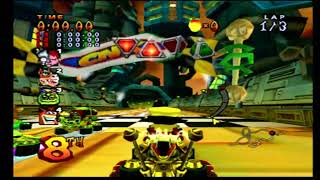 Crash Nitro Kart  Team Cortex Adventure Part 4 Teknee Hub  Galaxy Championship Race 1 [upl. by Reham]