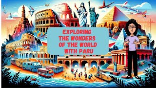 Wonders of the World  General Knowledge for kids [upl. by Ahsekan]