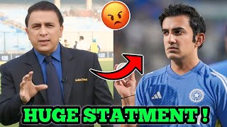 Gautam Gambhir कि Coaching पर भड़के Sunil Gavaskar  Sunil Gavaskar Angry On Gautam Gambhir Coaching [upl. by Philoo]