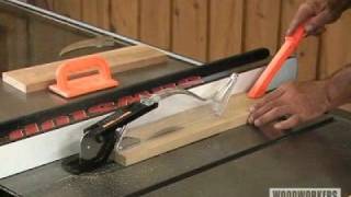 Woodworking Tips Table Saw Safety Tips [upl. by Annawak]