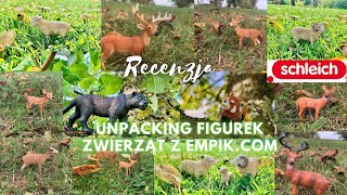 Unpacking 140  Zeszyty oraz kilka figurek Schleich  recenzja đźŹđź‘đź¦Śđźâ€Ťâ¬› [upl. by Gosser]