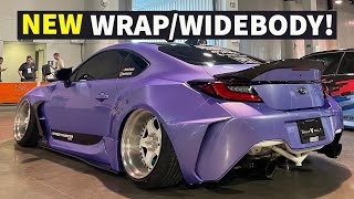 REVEALING MY STREETHUNTER WIDEBODY 2022 BRZ AT SEMA [upl. by Neelhtakyram608]