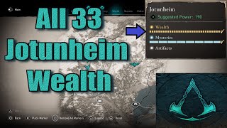 Assassins Creed Valhalla All Jotunheim Wealth Locations guide [upl. by Toole]