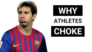 Why Athletes Choke Under Pressure  Sports Psychology  Optimal Level of Arousal [upl. by Ynnot]