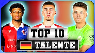 Die 10 besten deutschen Talente I FM24 Wunderkinder [upl. by Attenna565]