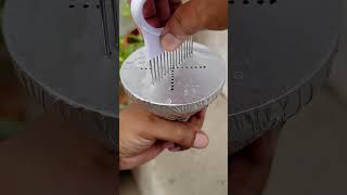 Aluminum Foil Art 5 Dot Lines Perfection 🎨 ASMR shots [upl. by Norej]