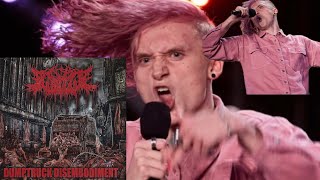 Desoectomy  Dumptruck Disembodiment Vocal Cover By Charlie Lewton BGT 🥳🎤😈 [upl. by Namia996]