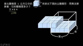 02 認識長方體的體積公式 [upl. by Russia]