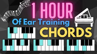 Exercises to Hear Almost Every Chord  1 Hour of Ear Training [upl. by Ware]