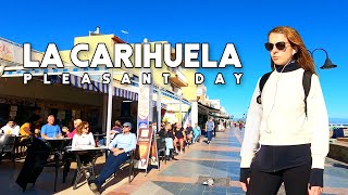 La Carihuela Torremolinos Spain Pleasant Day December 2023 Update Costa del Sol  Málaga 4K [upl. by Ardussi]