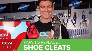 How To Replace Clip In Pedal Cleats And Set Up New Cycling Shoes [upl. by Retswerb]