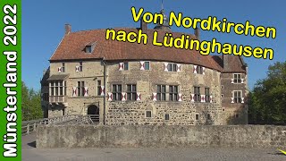 Münsterland 2022 Wanderung von Nordkirchen nach Lüdinghausen  Wasserschloss Vischering [upl. by Rma847]