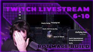 Stoneshard  Permadeath  Live Stream 61024 part 1  Patch 08210 [upl. by Dido]