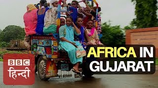 The African Village In Indian State Gujarat  BBC Hindi [upl. by Margarette307]