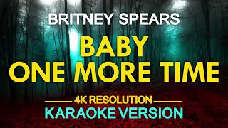 Baby One More Time Karaoke  Britney Spears [upl. by Killigrew]