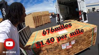 Cargo Van Expediting Freight From St George Utah To Burlingame Ca [upl. by Imled]