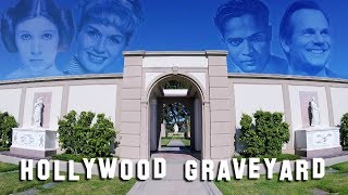 FAMOUS GRAVE TOUR  Forest Lawn Hollywood 4 Carrie Fisher Debbie Reynolds etc [upl. by Sapphire]