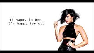 Stone Cold  Demi Lovato LYRIC [upl. by Aemat]