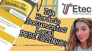 ETEC TUDO SOBRE A MATRÍCULA E LISTA DE CONVOCAÇÃO  Tirando suas dúvidas [upl. by Phillipp]