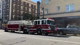 San Francisco Fire Department  Post St amp Larkin St San Francisco California [upl. by Donal]