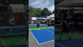 CJ Klinger puts it away💪 majorleaguepickleball wearemlp pickleball [upl. by Tadich]