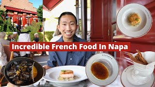 My FAVORITE French Food In Napa Valley  Bouchon Bistro [upl. by Rogozen]