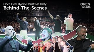 🎅⚽️ BEHINDTHESCENES OF OPEN GOALS HYDRO CHRISTMAS PARTY [upl. by Griffith]