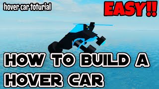 How to build a hover car plane crazy tutorial  EASY [upl. by Sinclare]