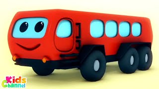 Terra Bus Formation And Uses Car cartoon Videos for Children by Kids Channel [upl. by Ahsinek]