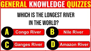 Test Your Smarts  General Knowledge Quizzes amp Answers  GK Quizzes 1 🤓 [upl. by Esadnac]