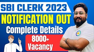 SBI Clerk 2023 Official Notification Out  Complete Details  Career Definer  Kaushik Mohanty [upl. by Hesky557]