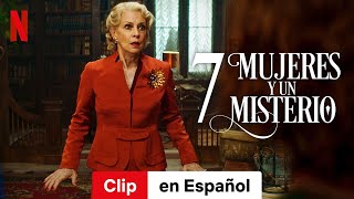 7 mujeres y un misterio Clip  Tráiler en Español  Netflix [upl. by Zerdna752]