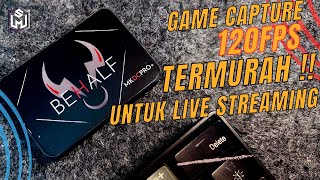 REVIEW BEHALF MKDCPRO DI TAHUN 2023 SUDAH SUPPORT 120FPS amp RESOLUSI 4K MAKIN MANTAP UNTUK LIVE GAME [upl. by Khanna488]