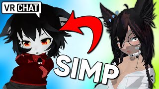 BABY JONNY LOSES NO SIMP SEPTEMBER  VRCHAT [upl. by Enyrat466]