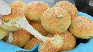 GARLIC MOZZARELLA Cheese Balls  Ninik Becker [upl. by Dreeda]