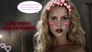 MOST ICONIC REBEKAH MIKAELSON MOMENTS 💅💗  The Vampire Diaries  The Originals  Legacies [upl. by Ainahpets137]