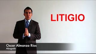 TEORÍA GENERAL DEL PROCESO  2 Litigio [upl. by Berman]