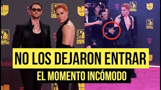 No dejaron entrar a RBD a Premios Lo Nuestro  Momento incómodo [upl. by Nnairahs910]