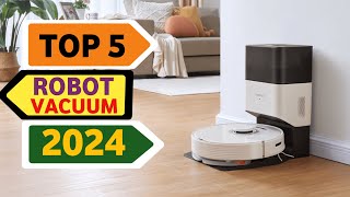 Top 5 Best Robot Vacuum Cleaner 2024  Top Robot Vacuums 2024 [upl. by Hsenid]