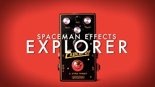 Spaceman Effects Explorer 6Stage Phaser  Demo [upl. by Koppel]