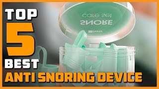 Top 5 Best AntiSnoring Devices Reviews 2023 RANKED [upl. by Pacian]