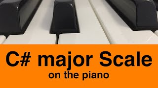 C Major Scale Piano Tutorial✨ [upl. by Adnilram]