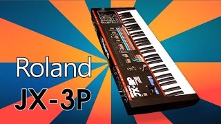 ROLAND JX3P Analog Synthesizer 1983  NEW PATCHES  HD DEMO [upl. by Hirz]