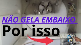 geladeira Frost Free não gela a parte de baixo Brastemp Clean [upl. by Philemol]