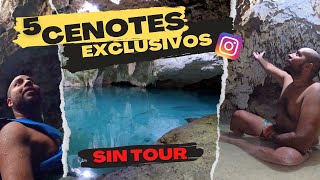 Los 5 Cenotes MAS EXCLUSIVOS de TULUM ►  YAX´MUUL  Rey Trips [upl. by Acinnod]