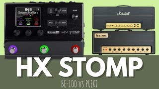 HX STOMP MODDED PLEXI AMPS DIALED IN Placater amp Brit Plexi Bright [upl. by Wappes299]