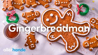 Gingerbreadman  Recept  Allerhande [upl. by Ogaitnas]