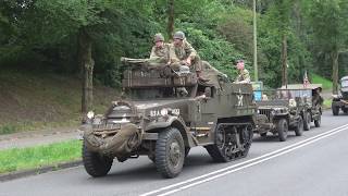 Veteranendag 2017 Defilé Legervoertuigen Zoetermeer [upl. by Lamok91]