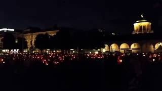 Deutscher Evangelischer Kirchentag 2015 Stuttgart Abendsegen Schlossplatz Stuttgart 05062015 [upl. by Neenej]