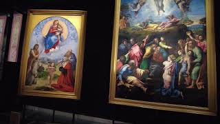 Raphaels painting “Transfiguration” Down and Dirty Rome Italy  ECTV [upl. by Ellenar]